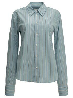 Ami Paris Casual Shirt With Logo Tag Size 38 Women